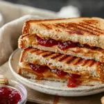 Grilled Peanut Butter and Jelly Sandwich