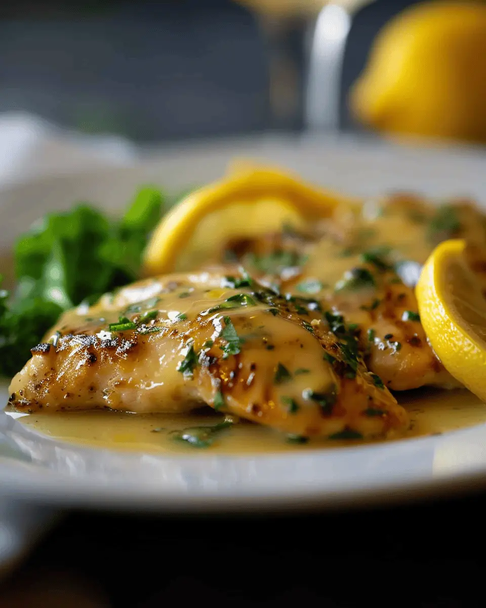 Zesty Lemon Chicken with Irresistible Lemon Butter Sauce Recipe