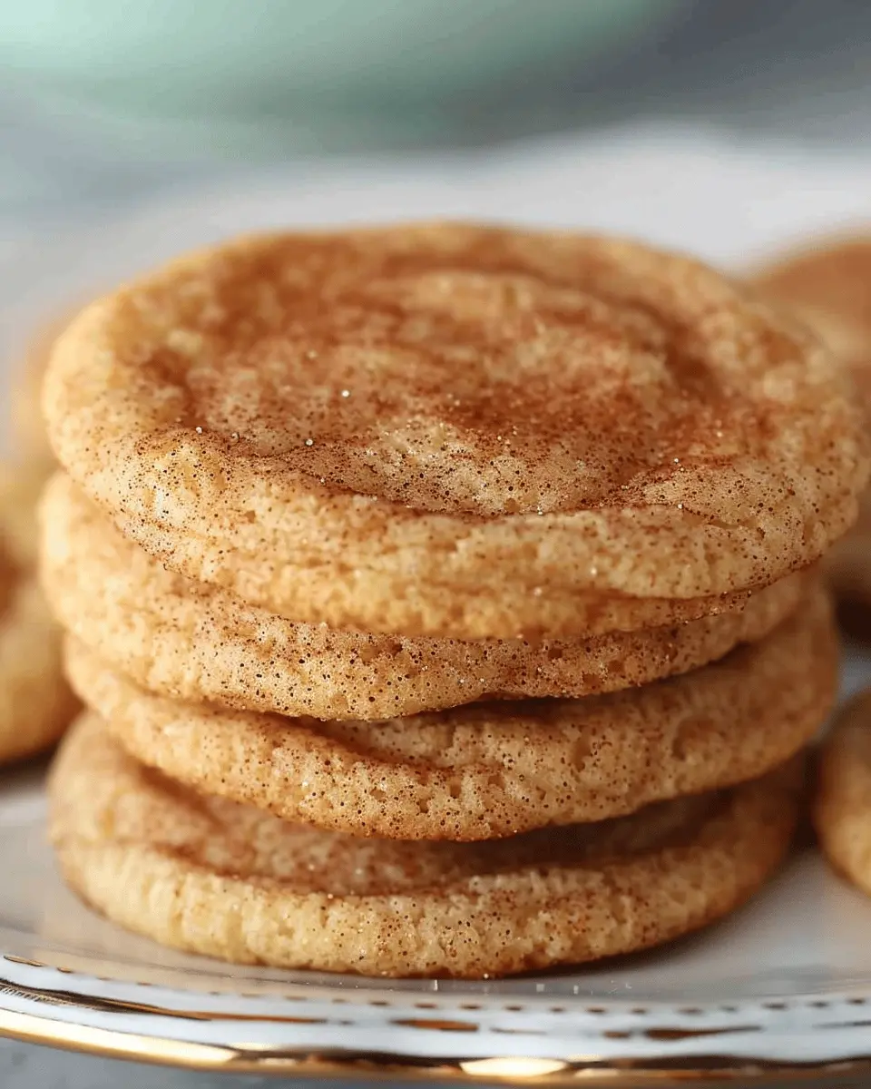 Easy Chewy Snickerdoodles: The Best Homemade Cookie Recipe