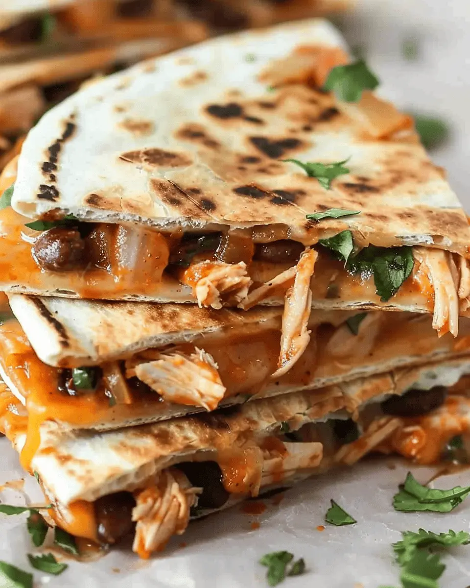 BBQ Chicken Quesadillas: Easy and Flavorful Family Favorite