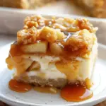 Caramel Apple Cheesecake Bars Recipe