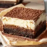 Easy Tiramisu Brownies