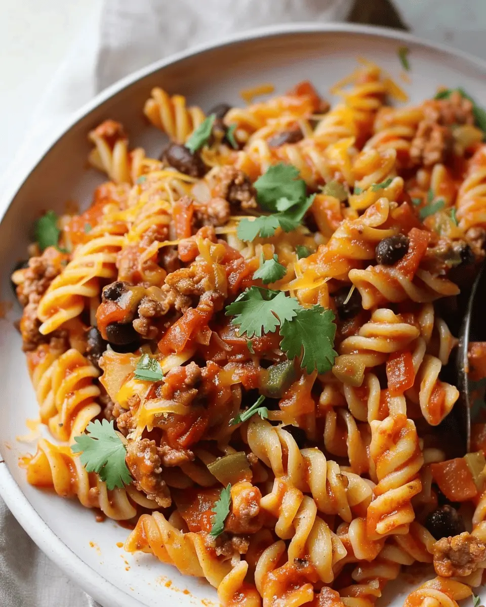 Healthy Taco Pasta: A Delicious Twist with Turkey Bacon and Chicken Ham