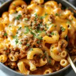 One Pot Cheeseburger Pasta