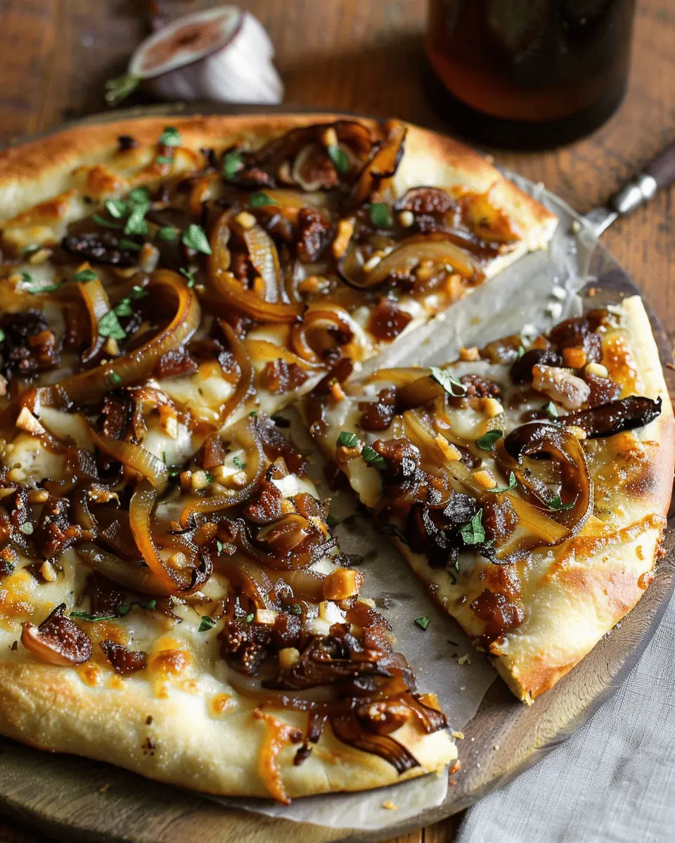Caramelized Onion Fig Pizza: The Best Homemade Delight