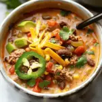 Beef and Bean Taco Soup