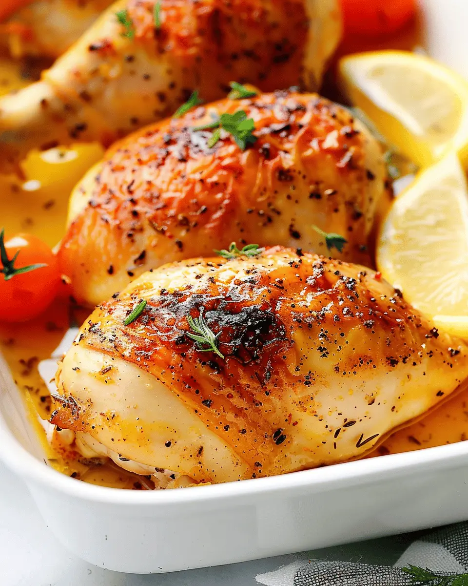 Oven Baked Chicken: Juicy and Easy Recipe for Flavorful Dinners