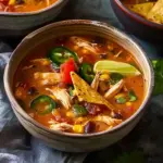 Slow Cooker Chicken Tortilla Soup