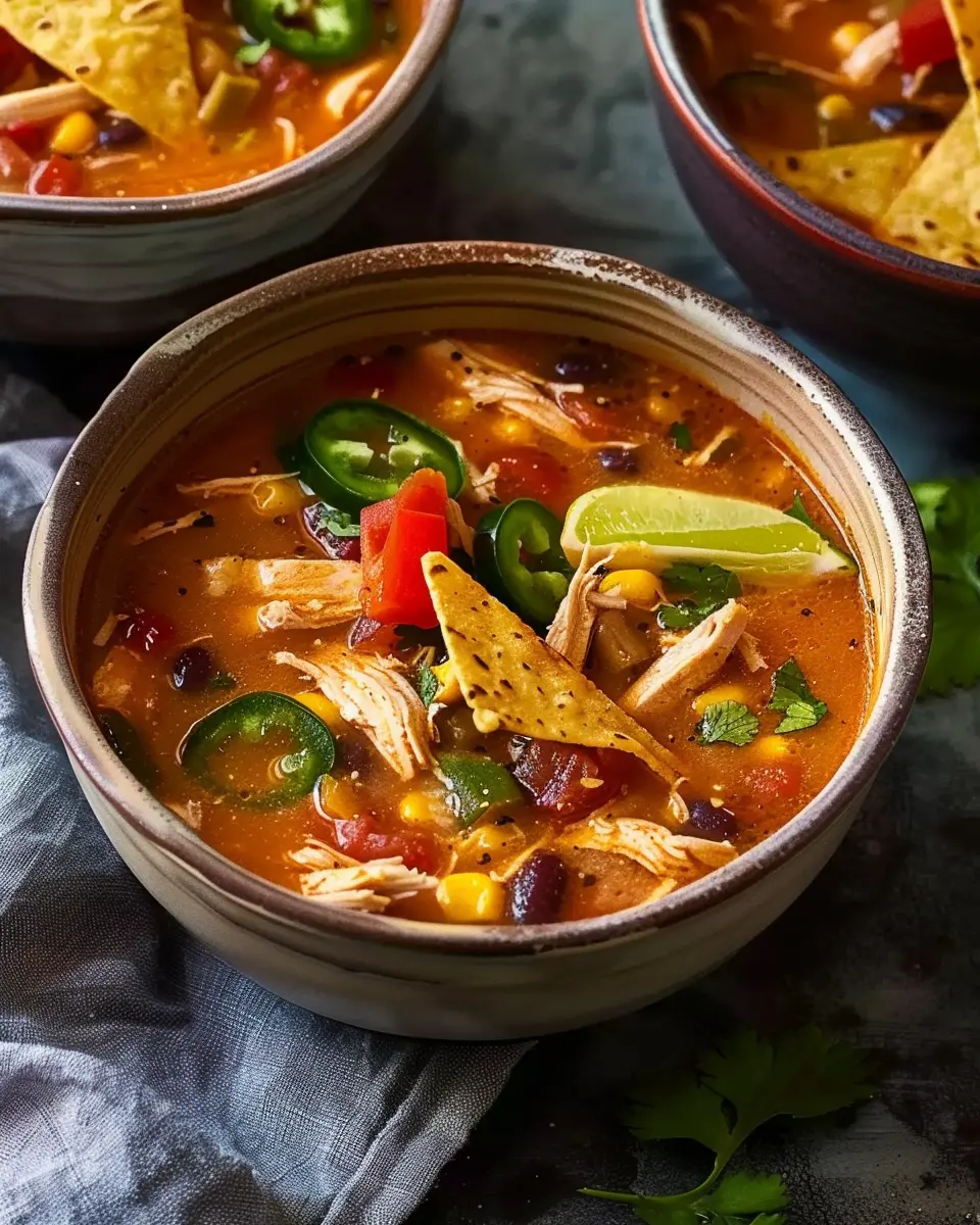 Slow Cooker Chicken Tortilla Soup: Easy Comfort Food Delights
