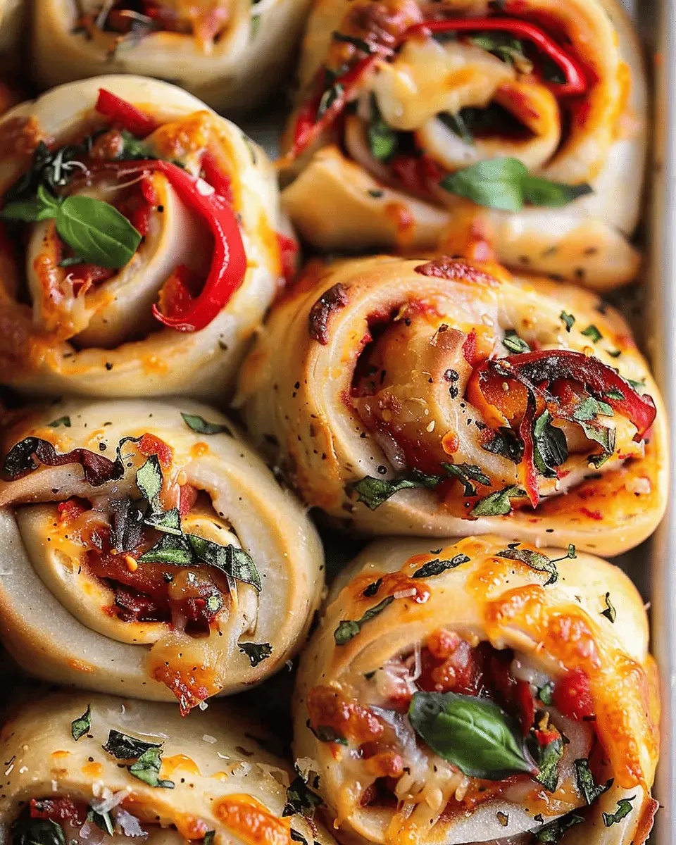 Healthy Vegan Pizza Rolls: Easy to Make and Packed with Flavor