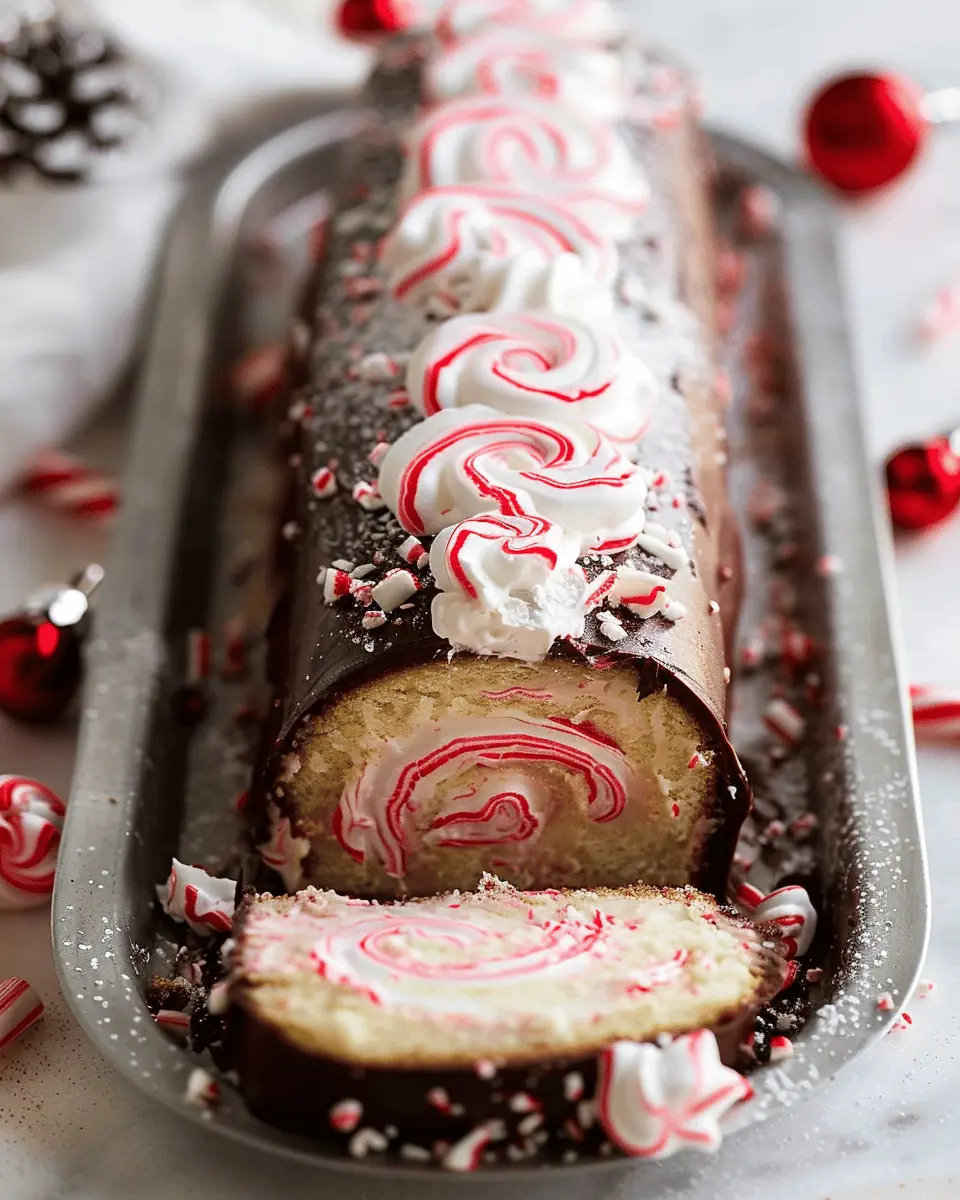 Best Christmas Peppermint Roll Cake Recipe You’ll Love Making
