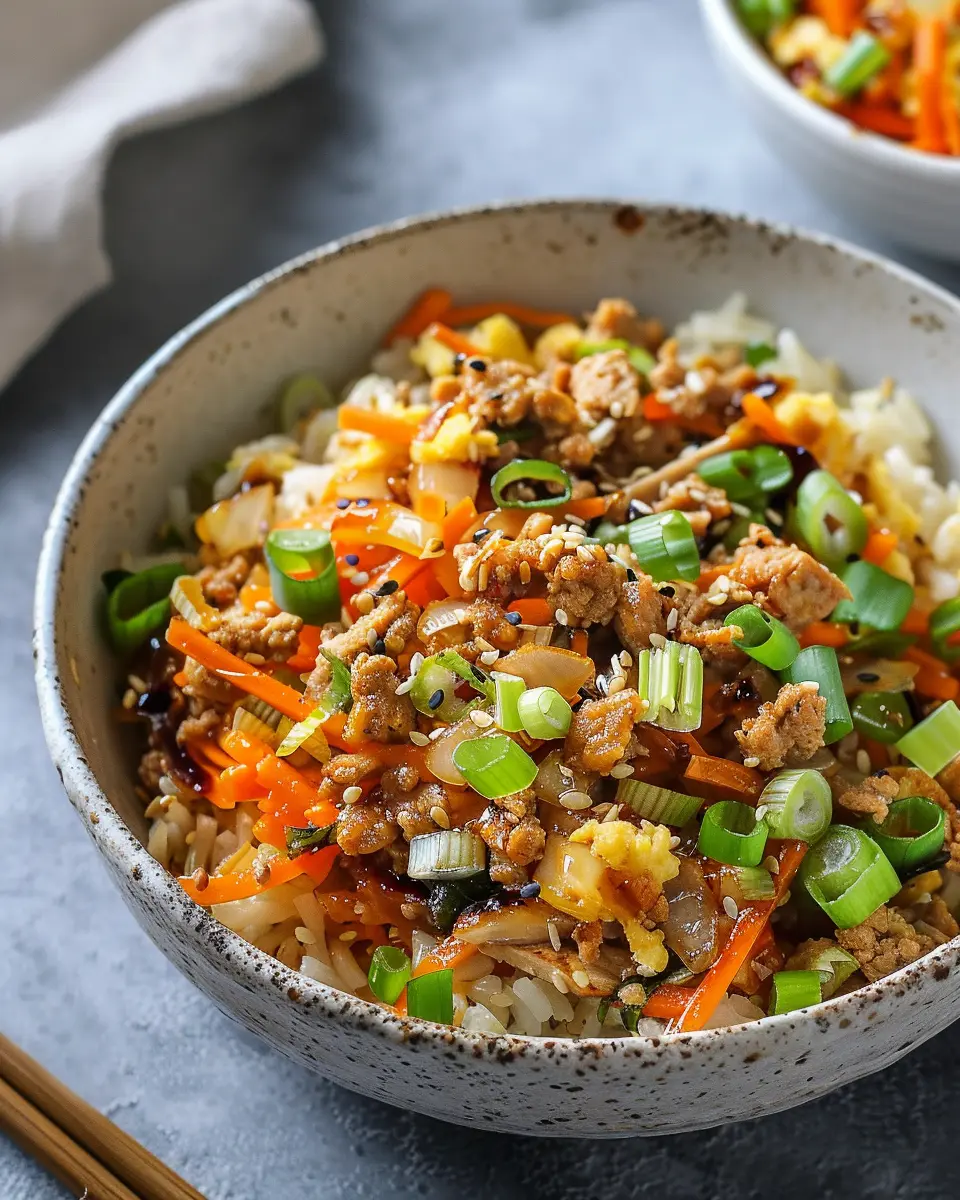 Ground Turkey Egg Roll in a Bowl: Easy Weeknight Delight