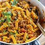 One Pot Beef Taco Pasta