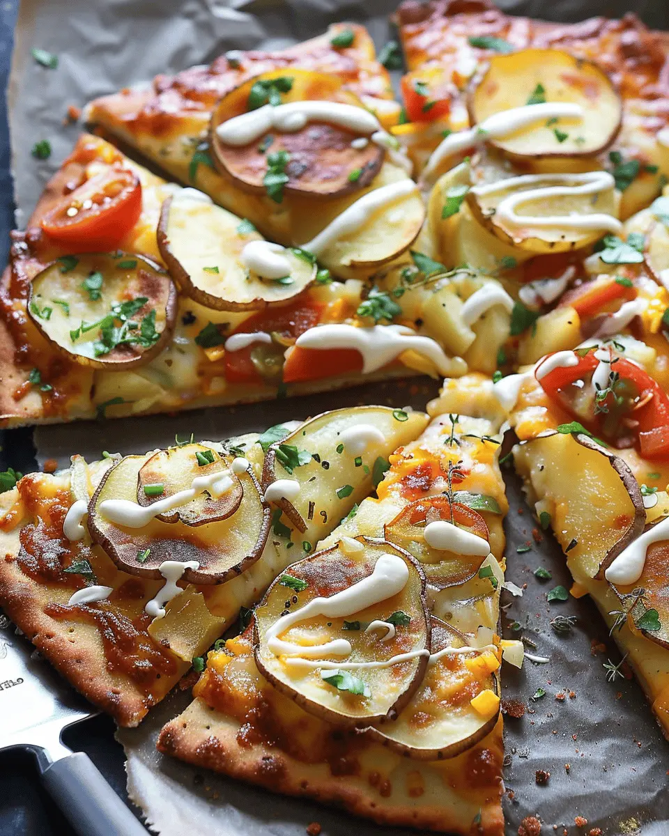 Loaded Potato Pizza Crust: The Easy Indulgence You’ll Love
