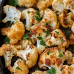 Easy Roasted Cauliflower