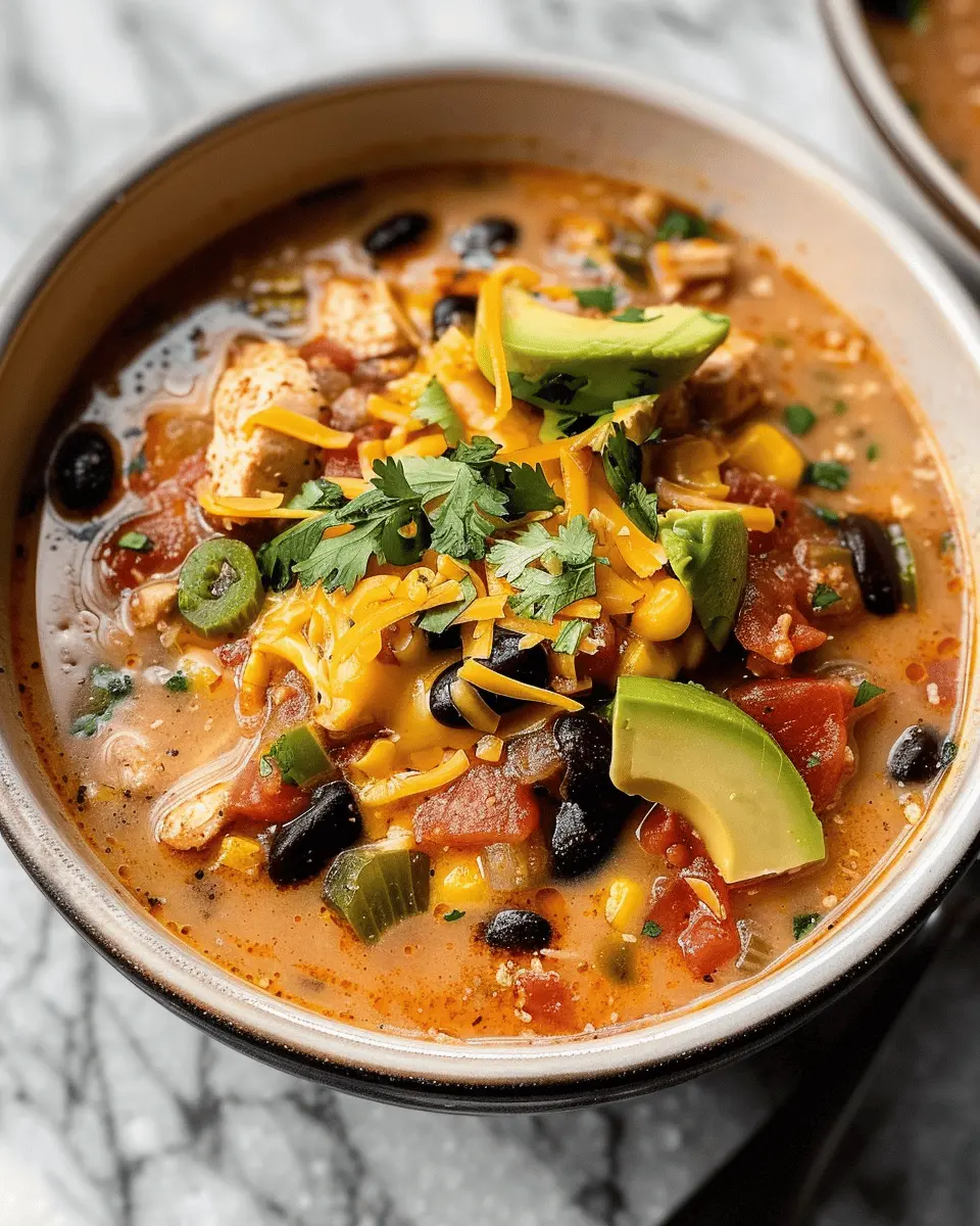 Chicken Taco Soup: The Best Easy Recipe for Cozy Nights