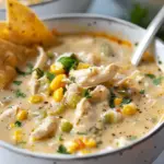 Savory Crockpot White Chicken Chili Soup