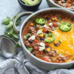 Classic Beef Taco Soup