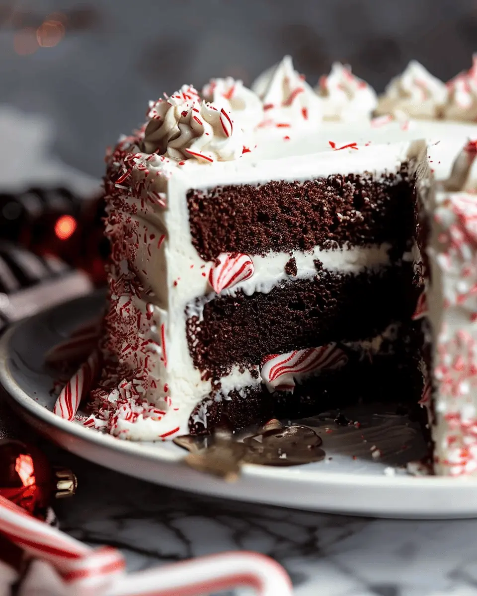 Best Christmas Peppermint Cake: A Festive and Easy Treat