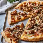 Crumbled Walnut Pizza