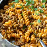 One-Pot Cheesy Taco Pasta