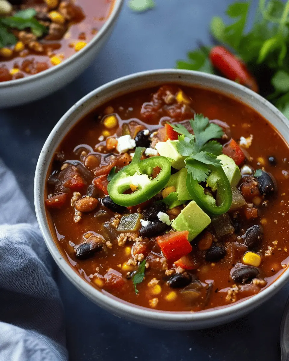 Vegetarian Taco Soup: The Best Hearty Comfort Food Recipe