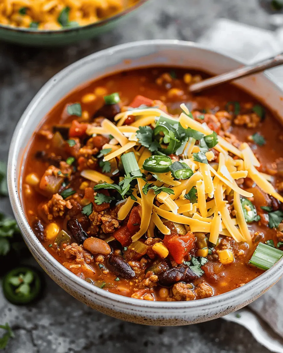 Slow Cooker Taco Soup: Easy Comfort Food with Turkey Bacon and Chicken Ham