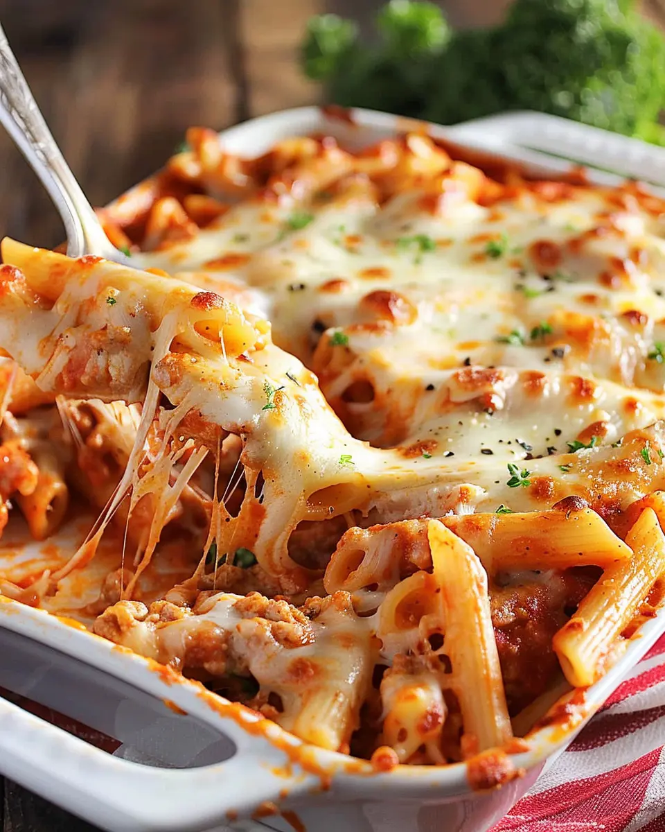 Cheesy Baked Ziti: The Indulgent Comfort Food You’ll Love