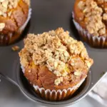 Pumpkin Streusel Oat Muffins