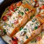 Creamy Tuscan Salmon