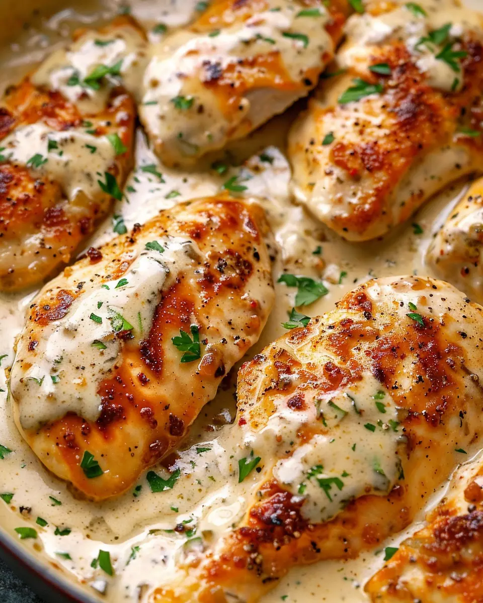 Creamy Ranch Chicken with Turkey Bacon: A Delightful Dinner Idea