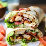 Crispy Chicken Bacon Ranch Wrap