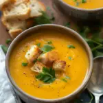 Roasted Yellow Pepper Soup