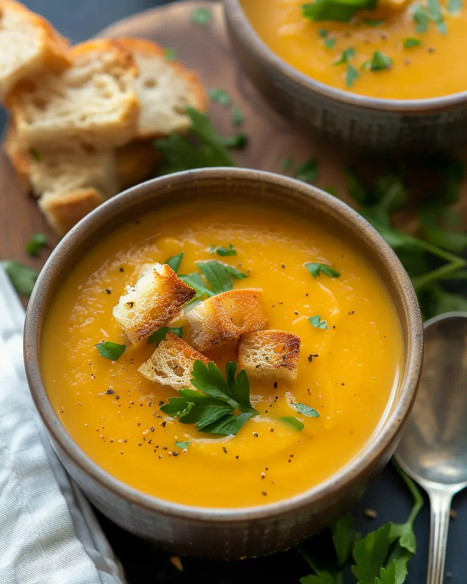 Roasted Yellow Pepper Soup: Easy Comfort in Every Sip