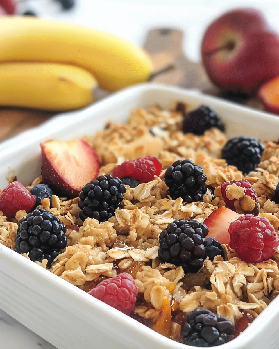 Fruity Baked Oatmeal: A Healthy, Indulgent Start to Your Day