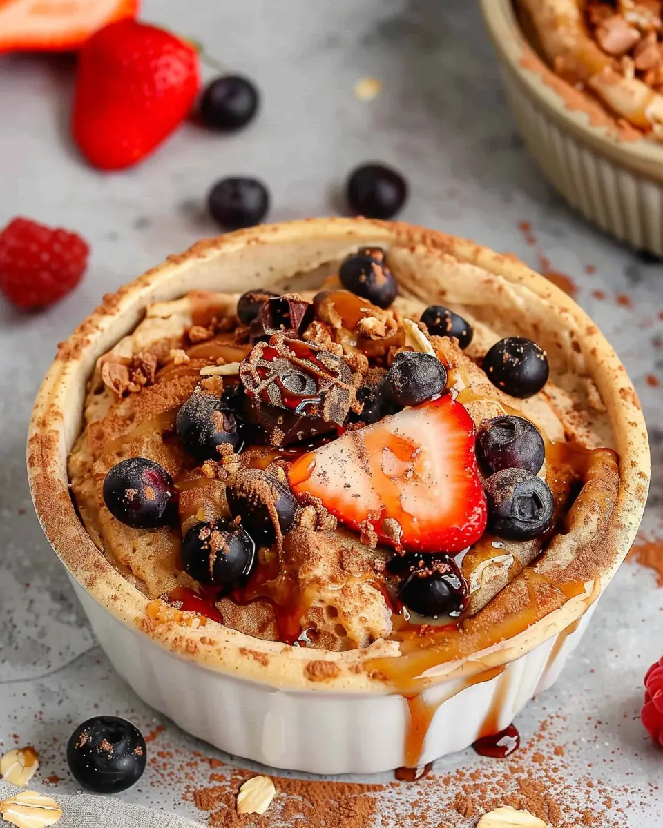 Baked Protein Pancake Bowls: Easy, Delicious Breakfast Delight