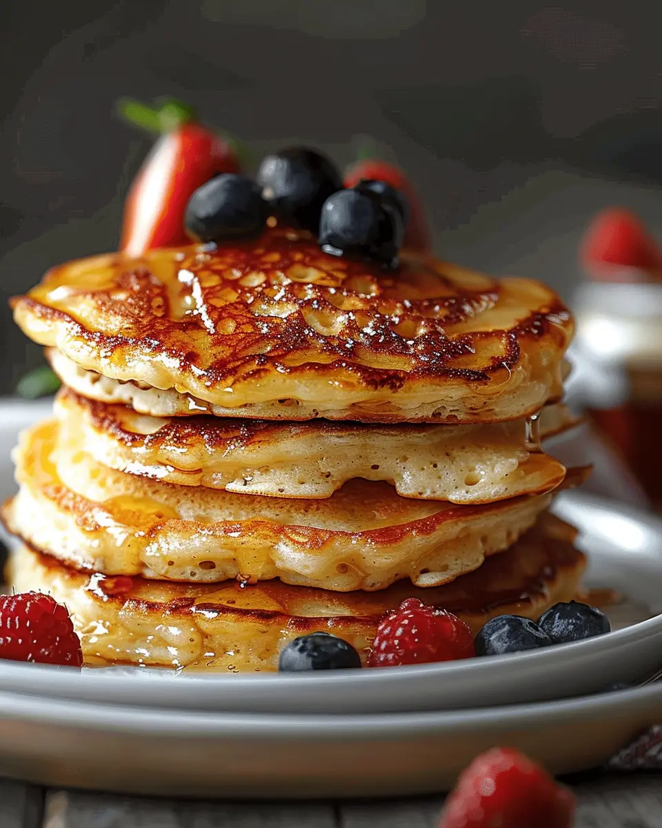 Cottage Cheese Pancakes: Easy Recipe with Turkey Bacon Delight