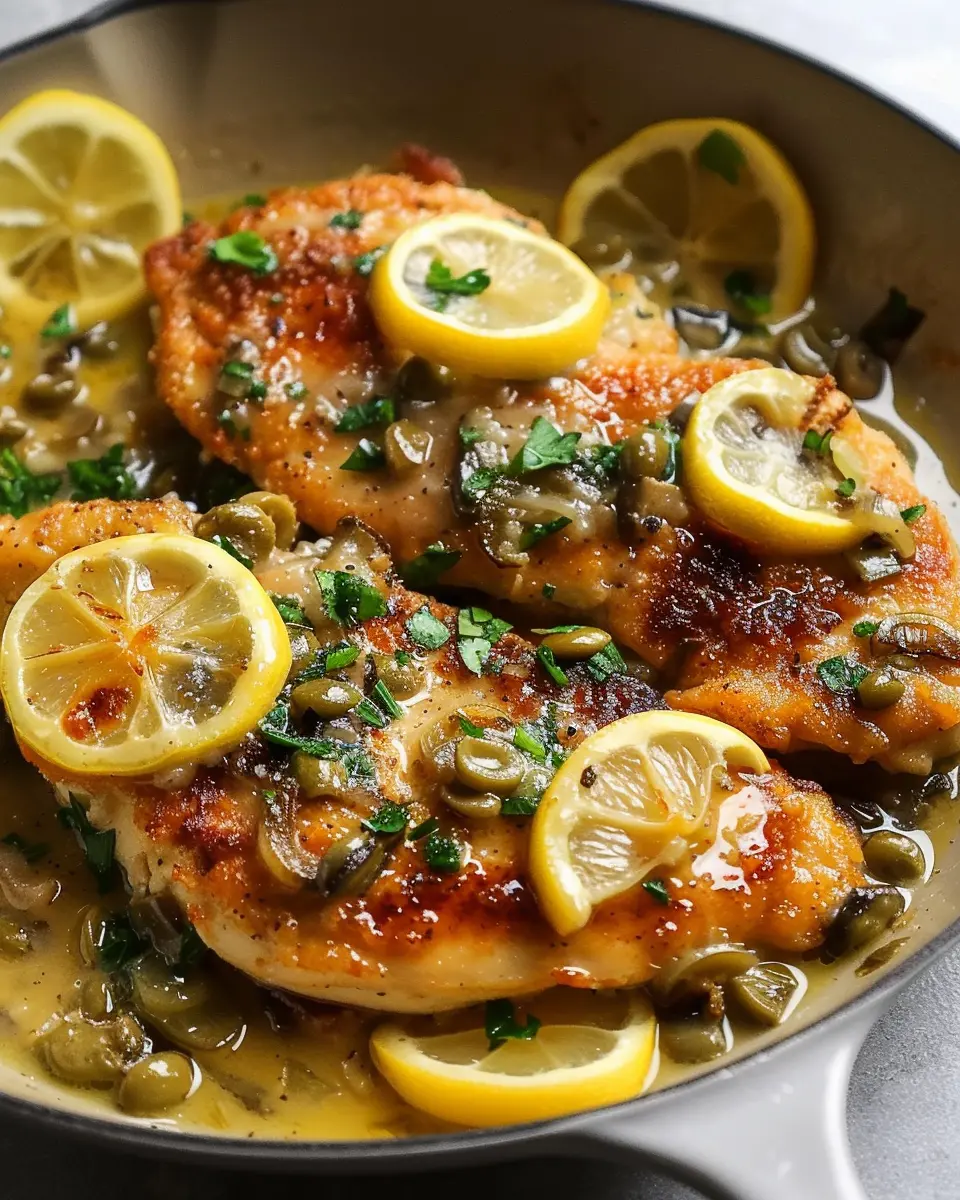 Chicken Piccata Delight: A Juicy Twist That Everyone Loves