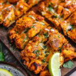 Tandoori Chicken Garlic Bread