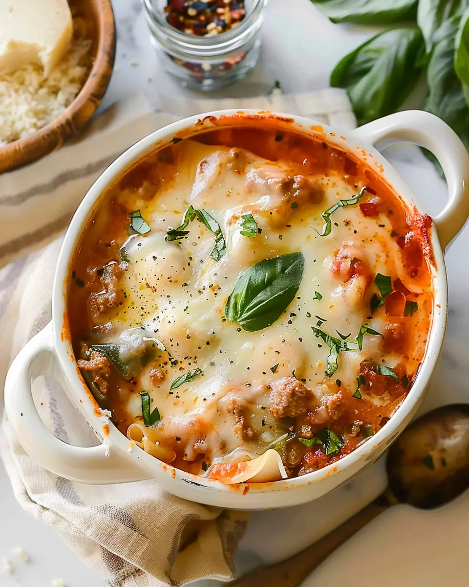 Easy Creamy Lasagna Soup: A Cozy Indulgence for Any Night