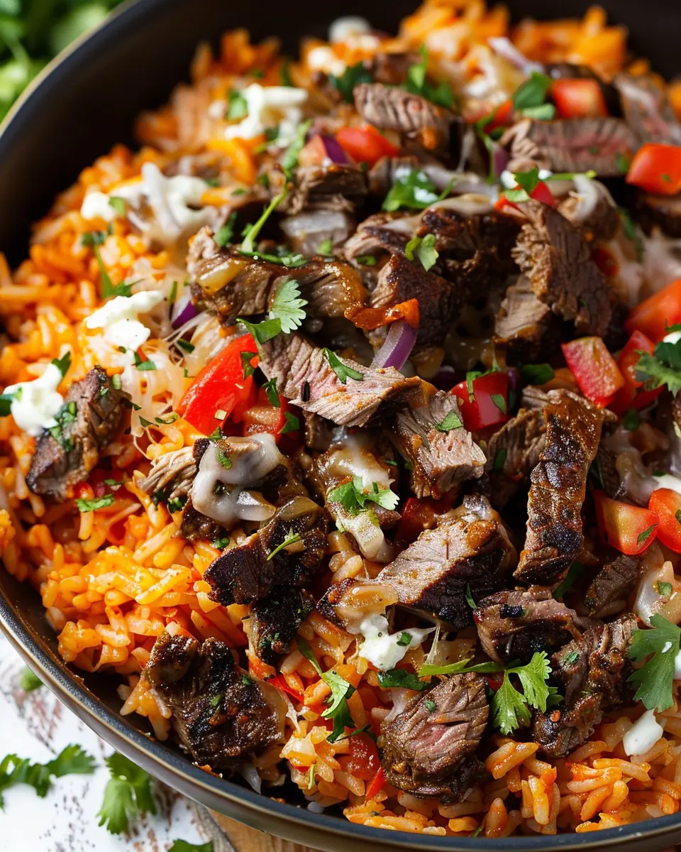 Steak Queso Rice: The Best Quick and Indulgent Comfort Meal