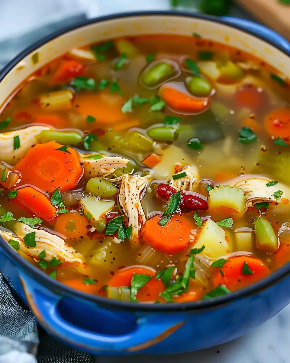 Chicken Vegetable Soup: The Best Cozy Comfort Food Recipe