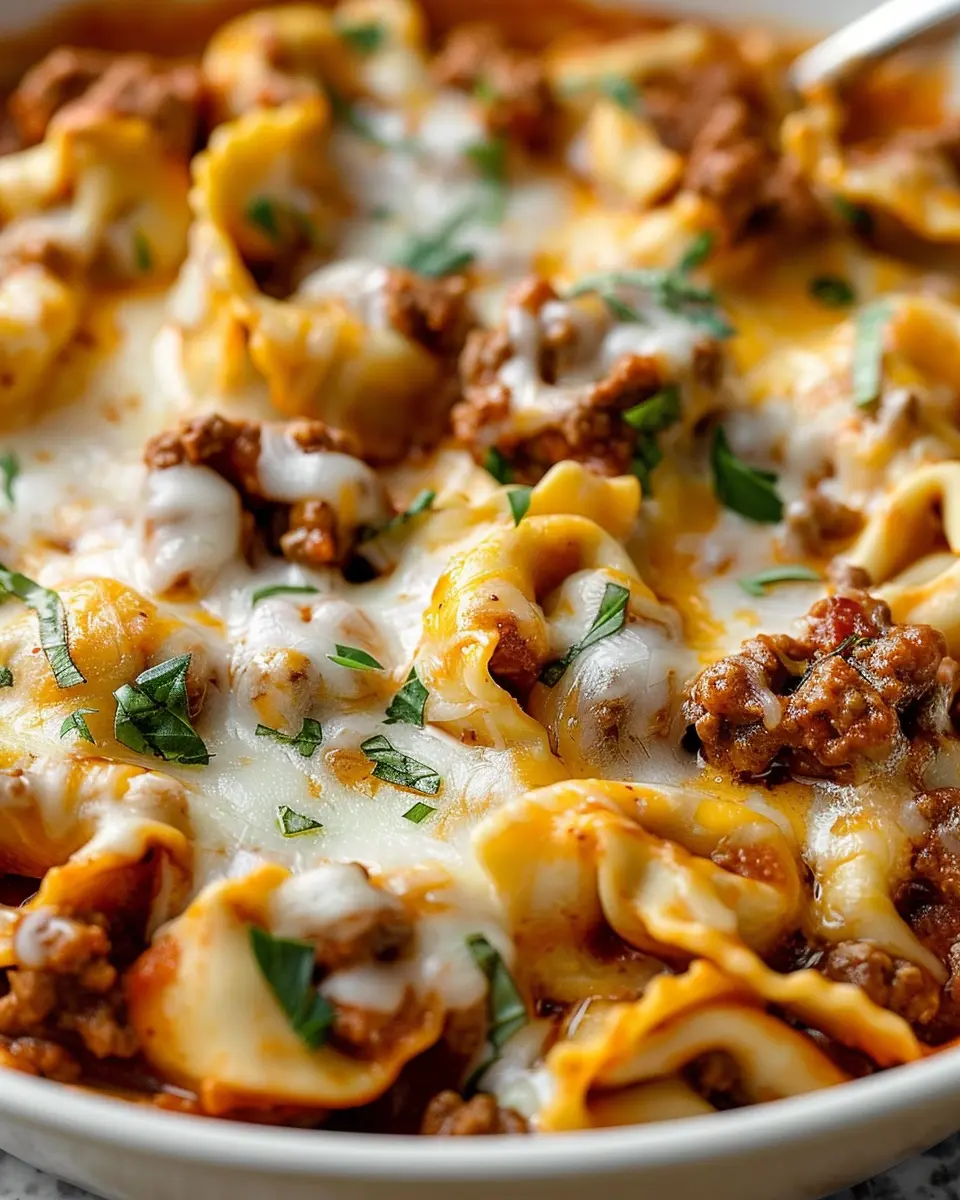 Beef Enchilada Tortellini: A Juicy Twist on Comfort Food