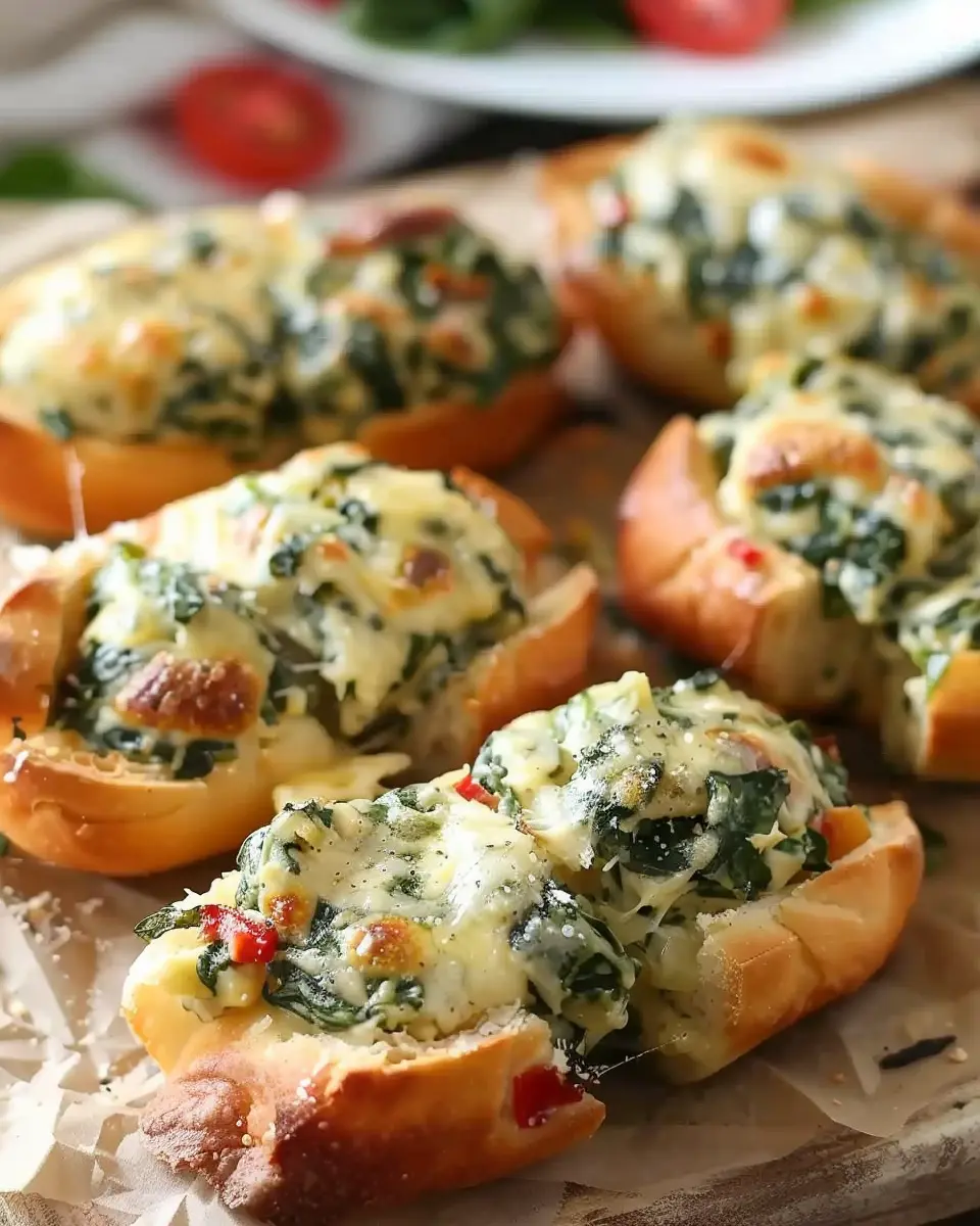 Easy Creamy Spinach Mini Boats That Feel Like a Cozy Hug