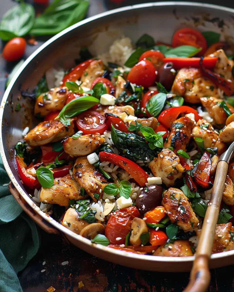 Mediterranean Chicken Stir Fry Recipe: Easy, Fresh, and Flavorful