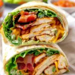 Crispy Chicken Bacon Ranch Wrap