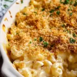 Baked Mac & Cheese with Crispy Topping Recipe