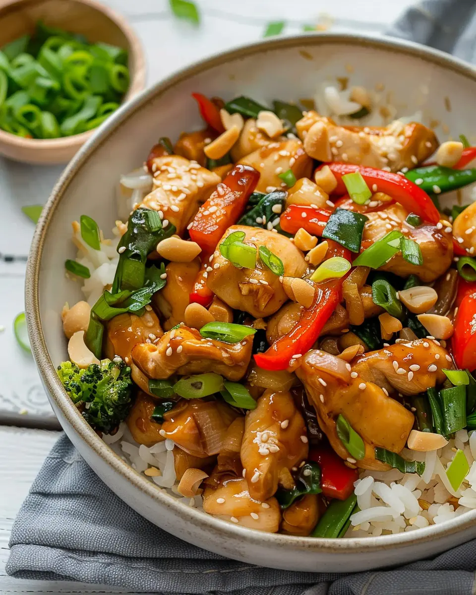 Thai Peanut Chicken Stir-Fry: Easy Weeknight Delight for All