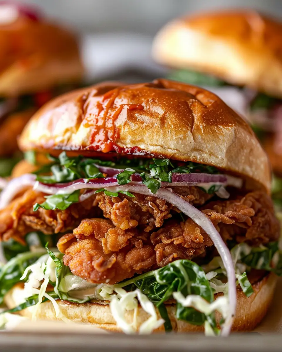 Flavor-Packed Thai Fried Chicken Sandwich Recipe That’s Irresistibly Juicy