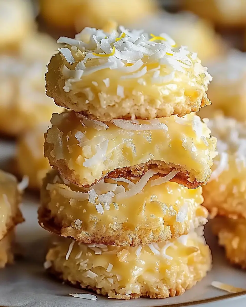 Lemon Coconut Cheesecake Cookies: The Best Indulgent Treats